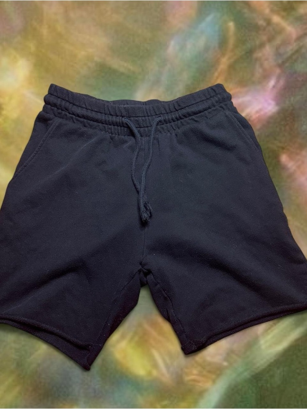 H&M Black Athletic Drawstring Shorts